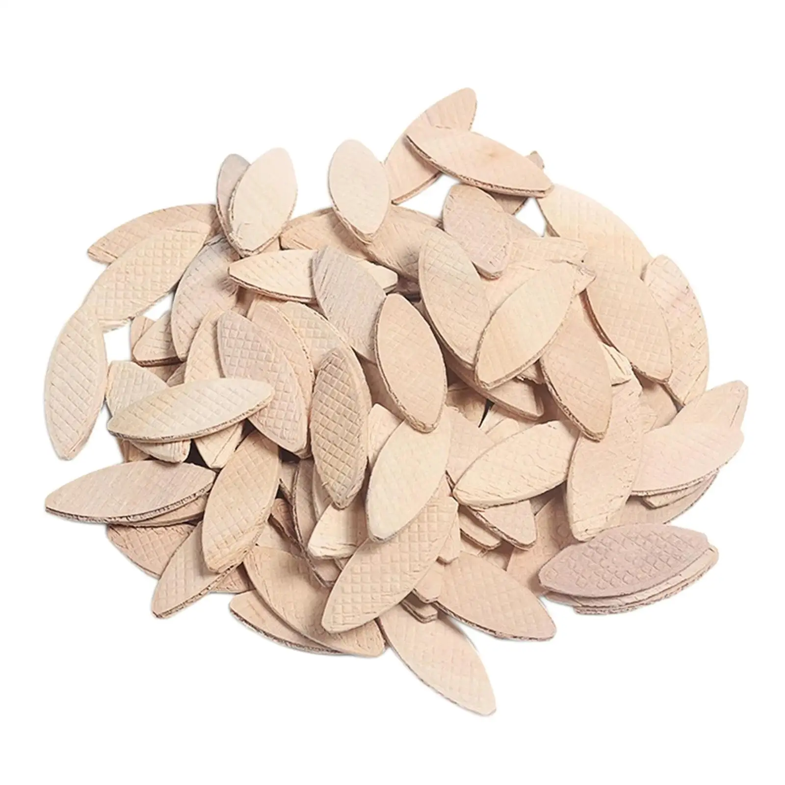 100Pcs Wood Joining Biscuits Woodworking Handcraft Beechwood Joiner Biscuits
