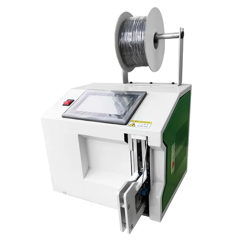 Touch style single tie 8-30C winding machine USB data cable, power cable,  winding, and strapping machine