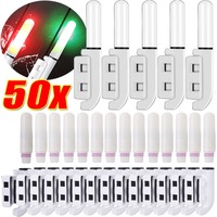 Waterproof Fishing Electronic Rod Luminous Stick Light LED Removable Float Tackle Night Rock Fishing Accessorie CR425 Battery