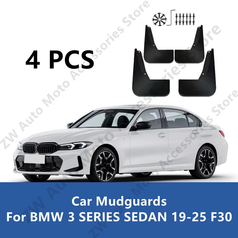 

Car Mudguards For BMW 3 SERIES SEDAN 19-25 F30 Mud Guards Fender Flare Mudflaps Exterior Parts Auto Accessories Refit