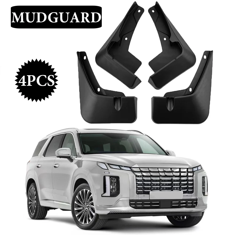 

4X High quality Mud Flaps For Hyundai Palisade 2019 2020 2021 2022 MudFlaps Fender Mud Guards Splash Mudguards Auto Accessories