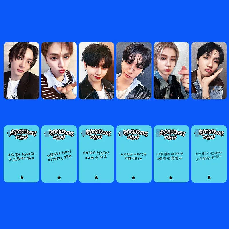 

Kpop Idols BOYNEXTDOOR Lomo Card JAEHYUN TAESAN LEEHAN SUNGHO RIWOO WOONHAK Fan Collection Gift Photo Cards