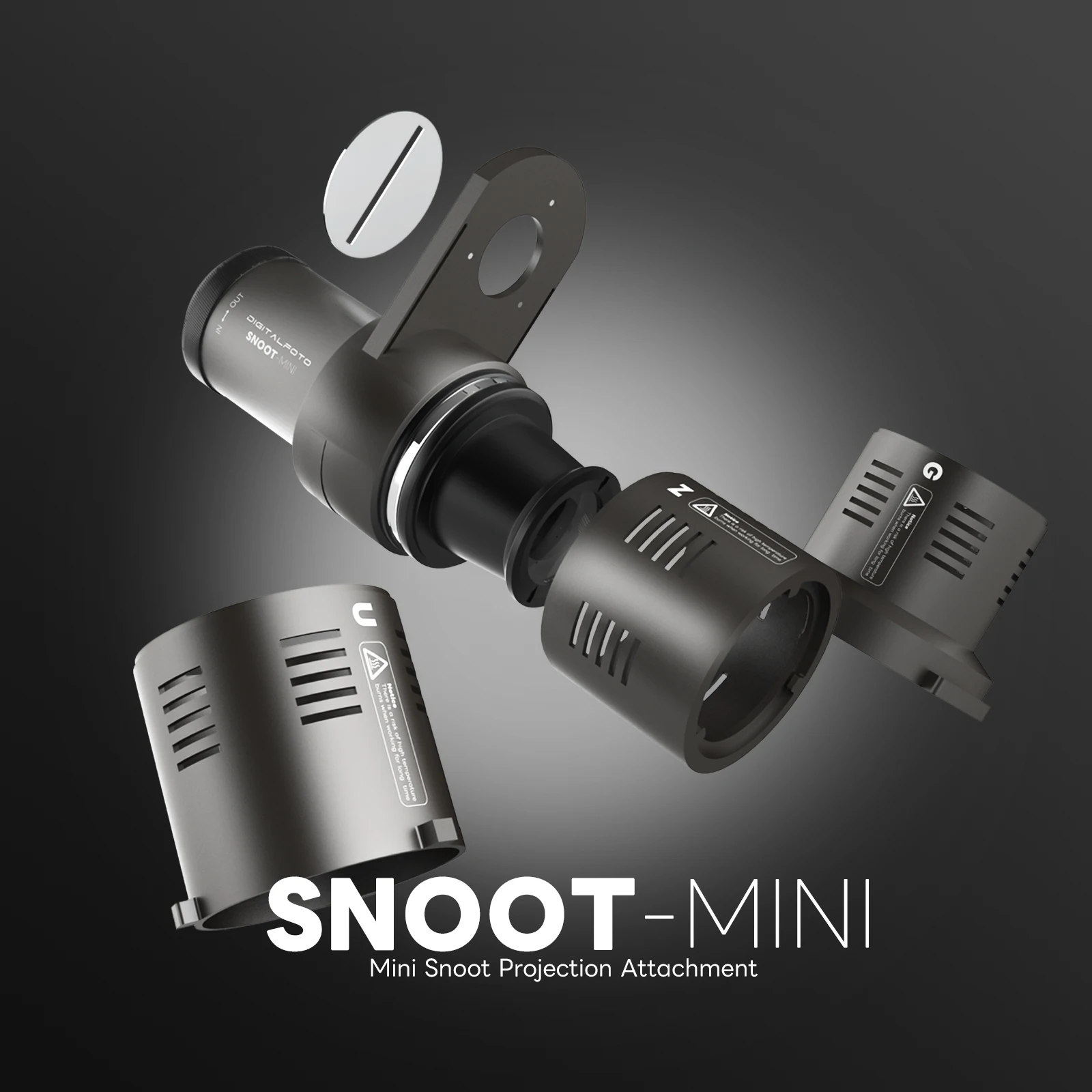 مرفق إسقاط سنوت صغير مع حامل Zhiyun/Ulanzi/Godox