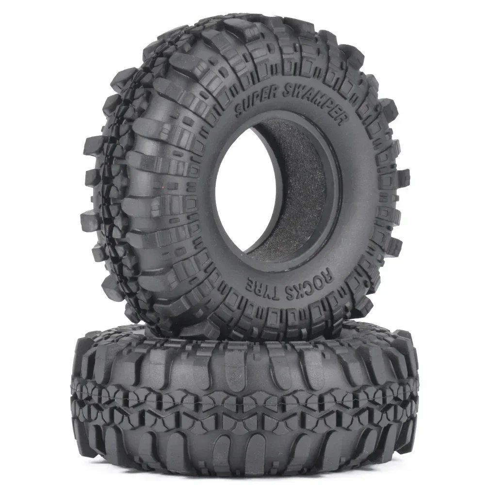 

4PCS 1.9" Rubber Tyre / Wheel Tires for 1:10 RC Rock Crawler Axial SCX10 90046 AXI03007 Tamiya CC01 D90 D110