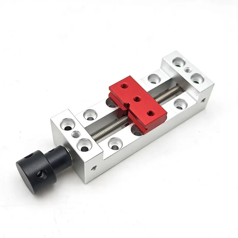 

Mini Drill Press Vise 2.56-Inch Jaw Width Flat Clamp Bench Vise for Carving Engraving Machine Bench Drill Watch Repairing