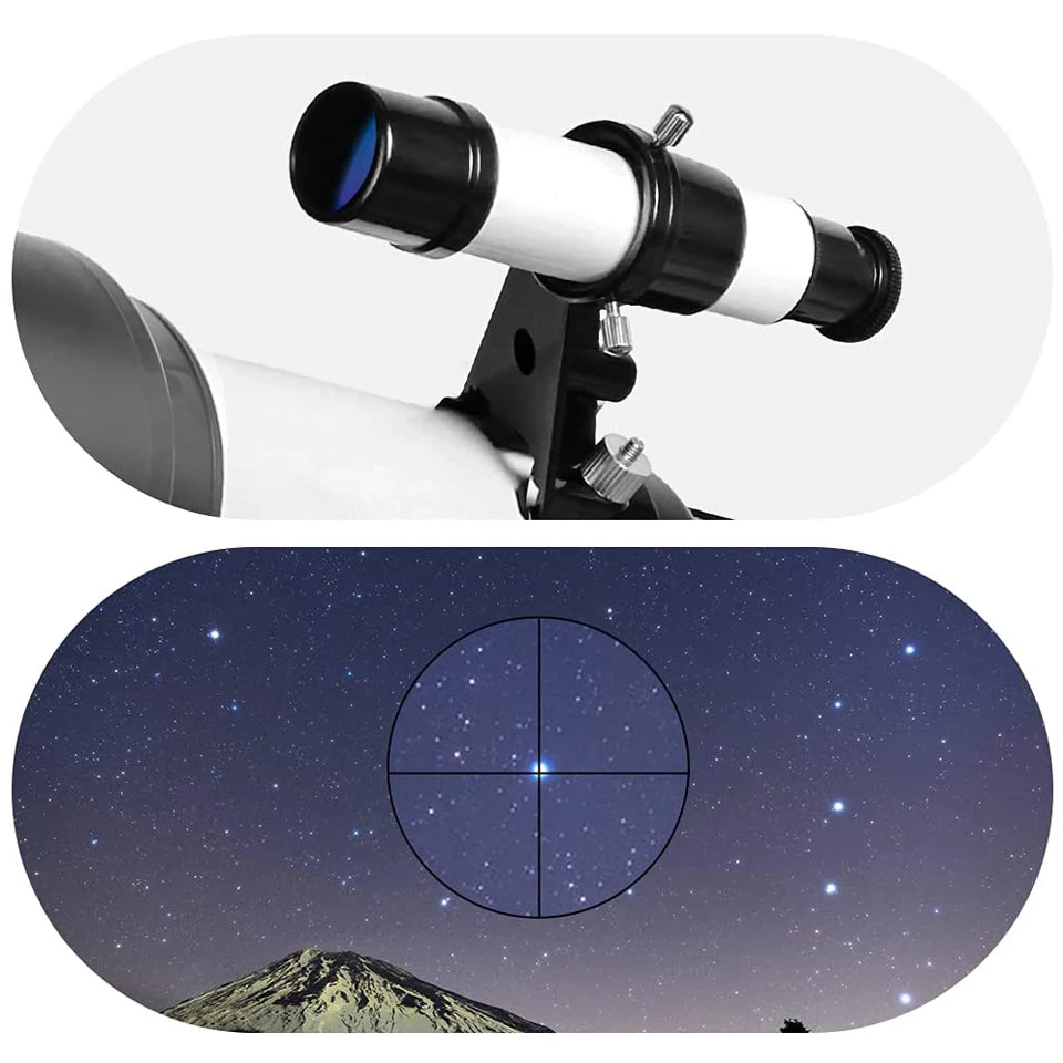 Professional Astronomical Telescope F30070M Monocular With Finder Scope 70mm Aperture 300mm Mount Protable Astronomy Refractor