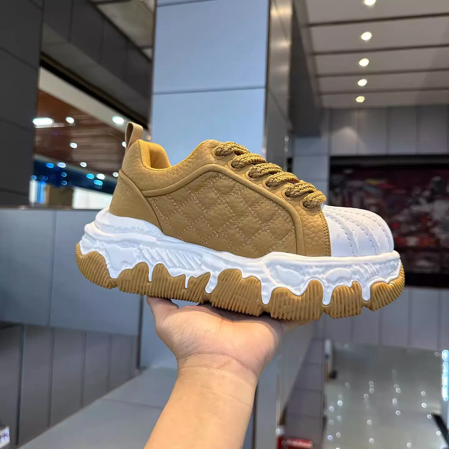 

Autumn and Winter New Trendy Soft-Soled Warm Velvet Men's Clogs Thick-Soled Casual Sports Shoes Trendy Shoes