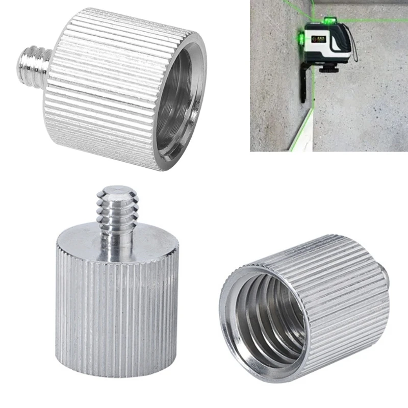 5/8 ''do 1/4" Adpater kompatybilny 4 gwint poziom lasera i dalmierz 5/8 "stojak trójnóg Mic stojak mikrofonowy