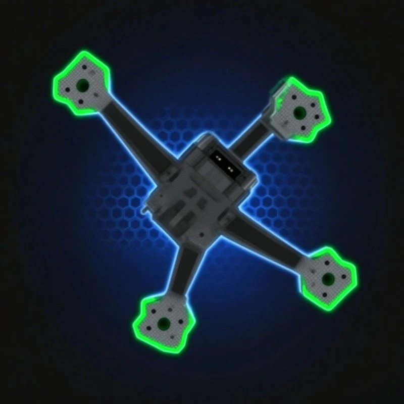 iFlight Nazgul Evoque F6 V2 O4 Pro FPV-framekit 6 inch F6D (DeadCat) 223 mm wielbasis met 6 mm arm RC FPV Racing Drone