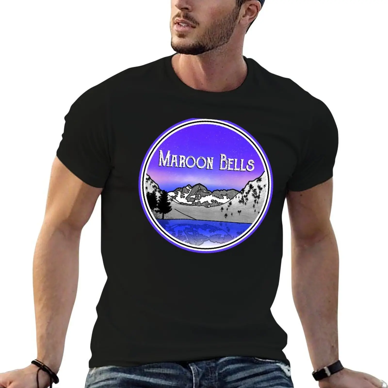 Maroon Bells T-Shirt funny gifts valentines boutique clothes men clothings