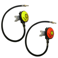 2 Color Scuba diving Regulator 2nd Stage Regulator Octopus With Mouthpiece Dive Equipment