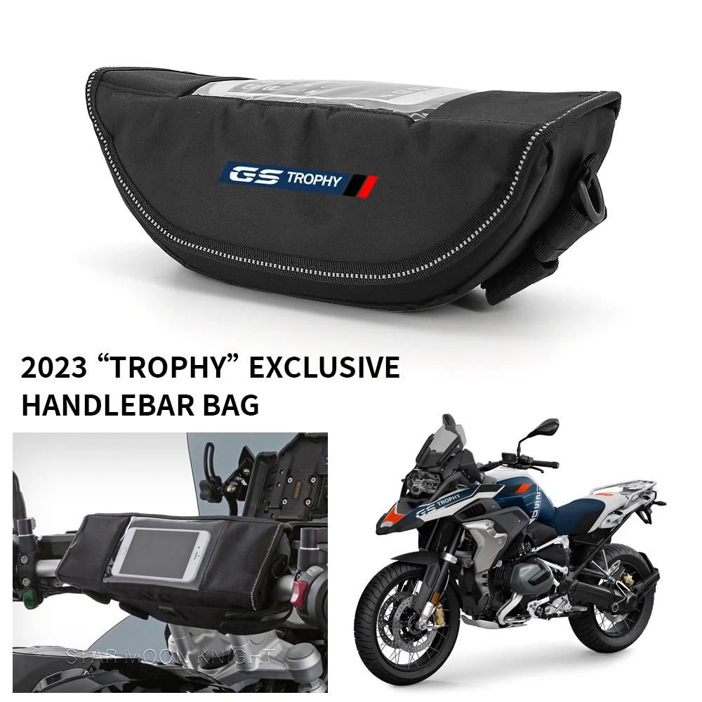 

For BMW R1250GS Trophy R1200GS F850GS F750GS F900XR F900R F700GS F800GS Waterproof Bag Storage Handlebar bag Travel Tool Bag