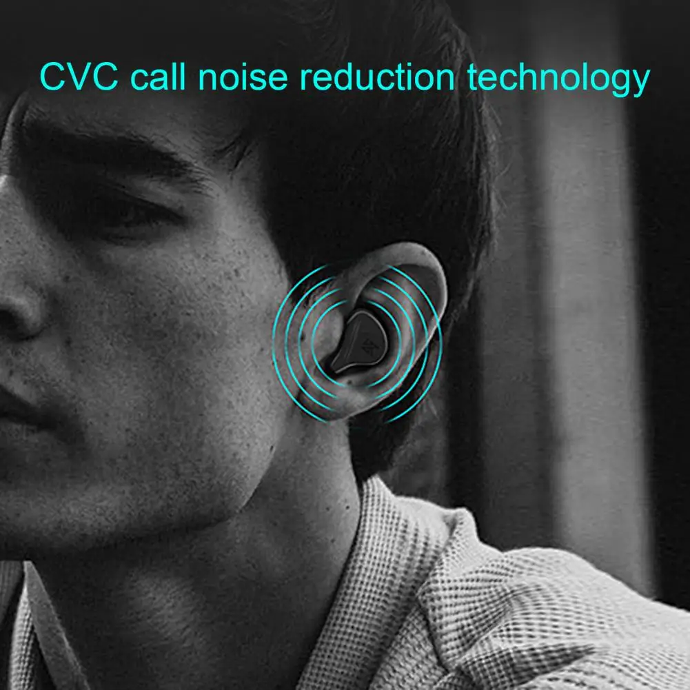

KZ-VXS отличная ABS стабильная передача мини Bluetooth-compatible5.2 Спортивные Беспроводные наушники-вкладыши с автоматическим сопряжением
