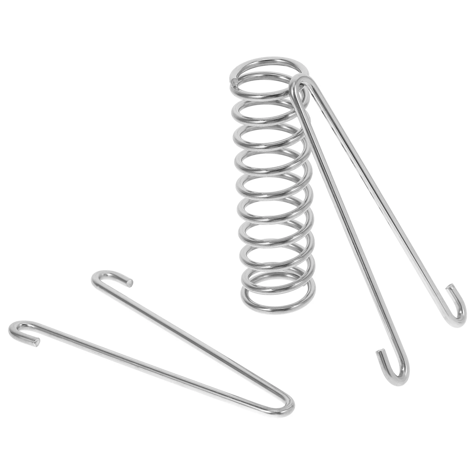 

Stainless Steel Dog Chain Spring Rope Accessories Heavy Duty Leash Shock Absorbing Tie Out Walking