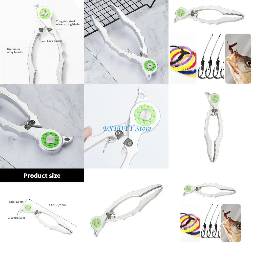 

G6DE Fish Plier with Ergonomic Handle Multifunctional Fish Gripper Tool