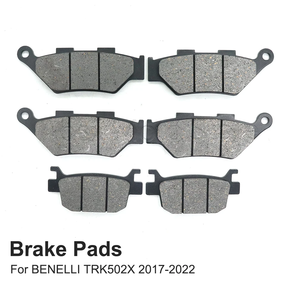 Аксессуары для мотоциклов Benelli TRK502X TRK502 X TRK 502X 2017 2018 2019 2020 2021 2022 Передние и задние тормозные колодки