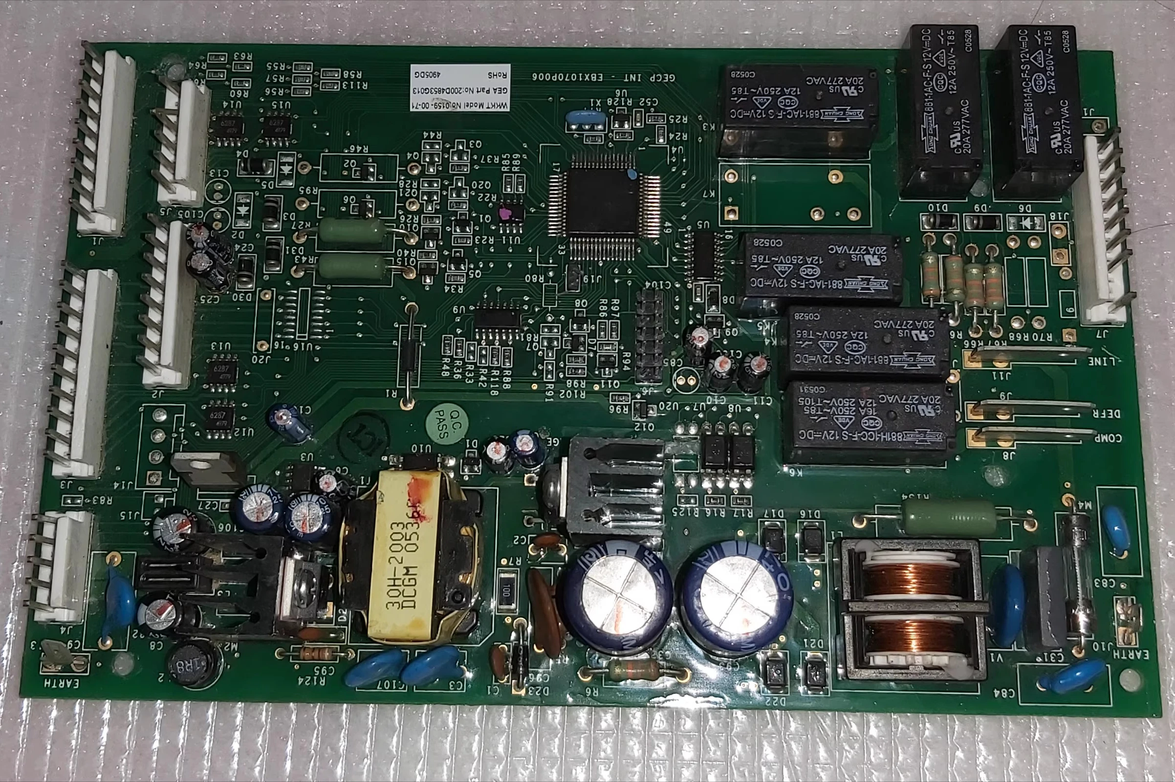 Placa de ordenador para refrigerador eléctrico General EBX1070P006 200D4853G013 0159-00-71
