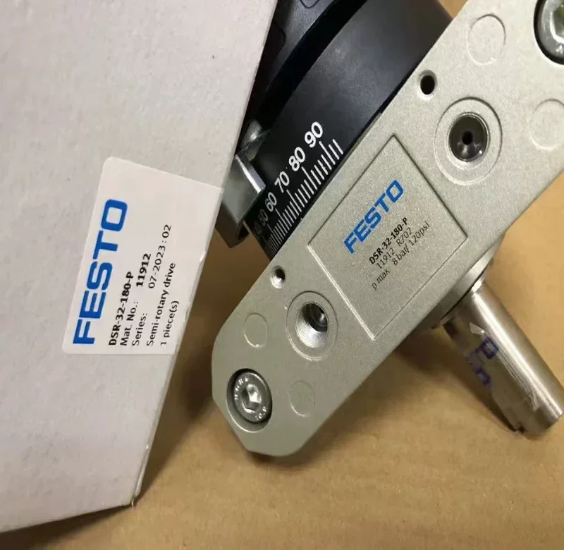 FESTO rotary swing cylinder DSR-12-180-P 11909 DSR-16-180-P 11910 DSR-25-180-P 11911 DSR-32-180-P 11912