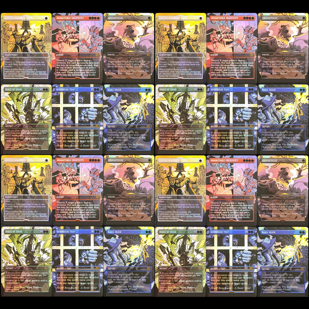 6Pcs Proxy Tcg Magi…