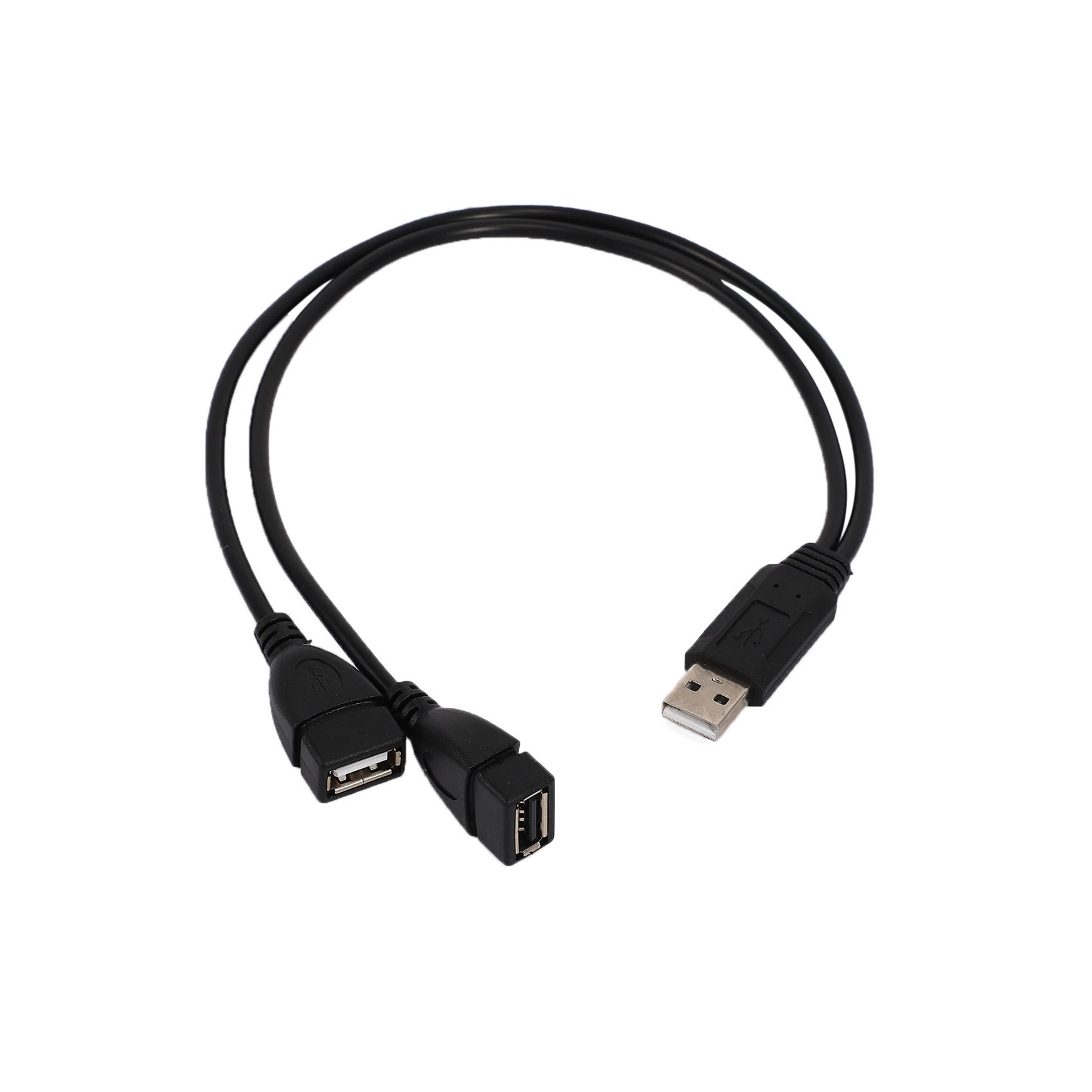 

L72A-2X USB 2.0A Male Auf 2 Dual USB Female Jack Y Splitter Verteiler Adapter Kabel
