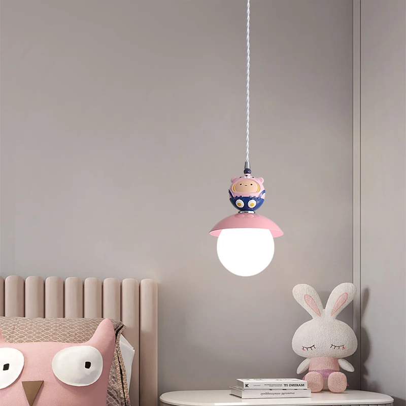 Children Bedroom Ceiling Lighting Pink Blue Living Room Study Lamps Home Decorations Indoor Lighting Cute Kids Luminaria Bedroom