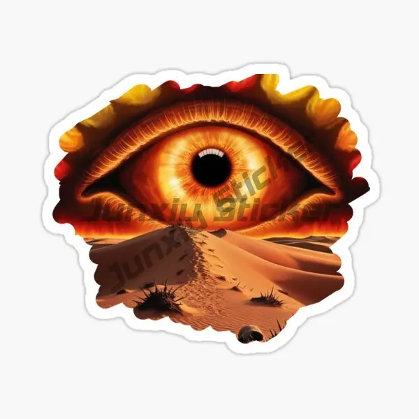 Eye of The Sahara Desert Stickers Car Motorcycle Laptop Helmet Decorative Self-adhesive Decal view 5