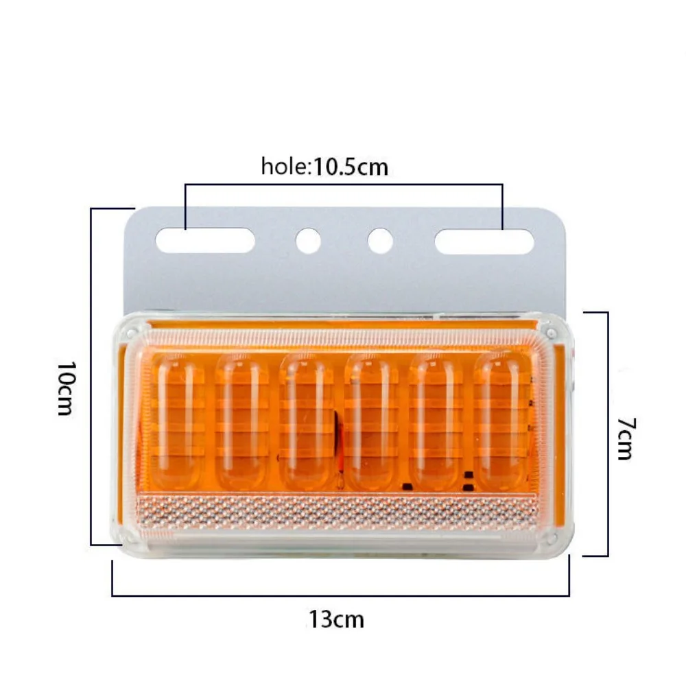 30 luces LED de posición lateral Universal 12V 24V luces externas impermeables lámpara indicadora de señal