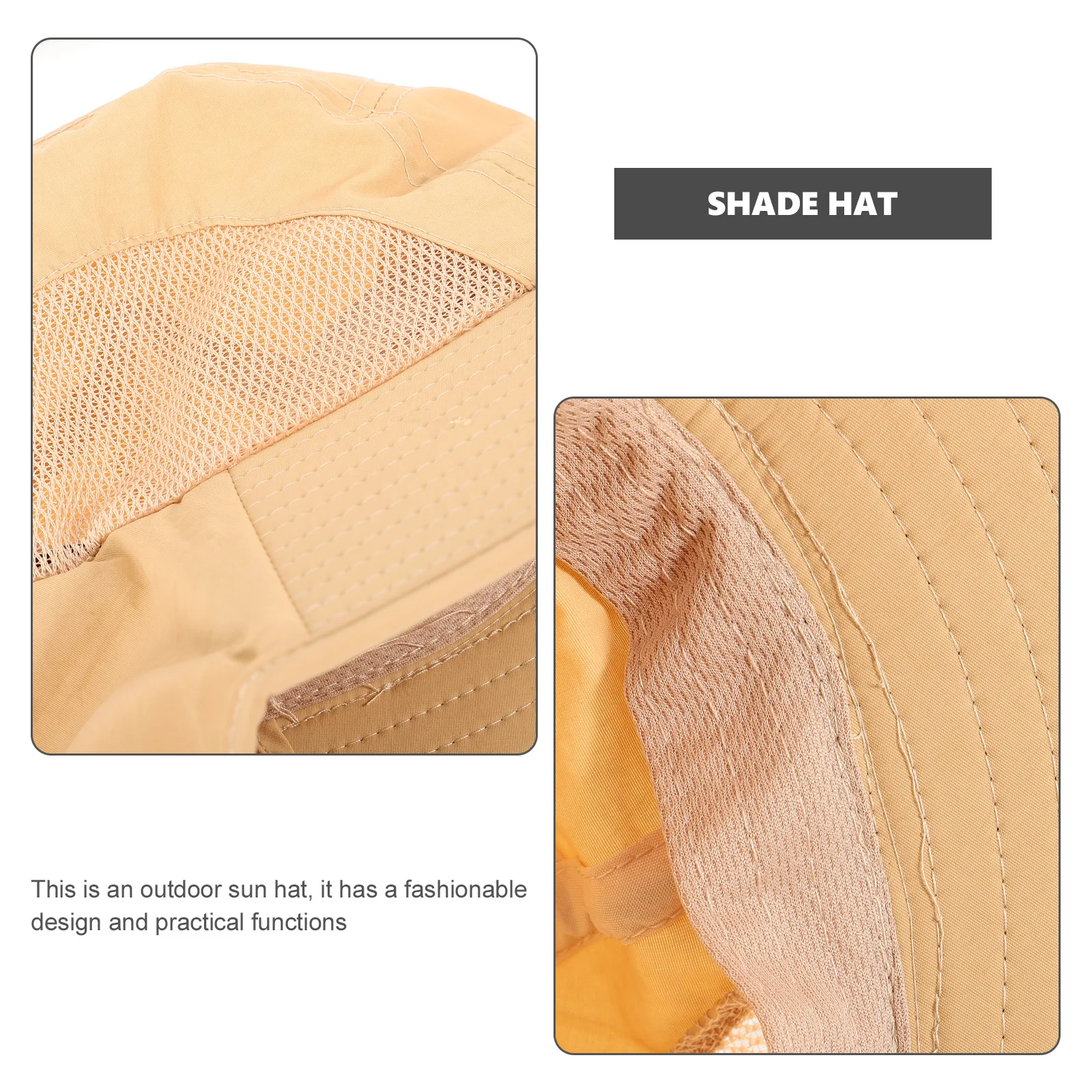 

Sun Protection Quick Dry Hat Wide Brim Foldable Portable Washable Hat for Beach Travel Vacation Men Women Sunshade Cap