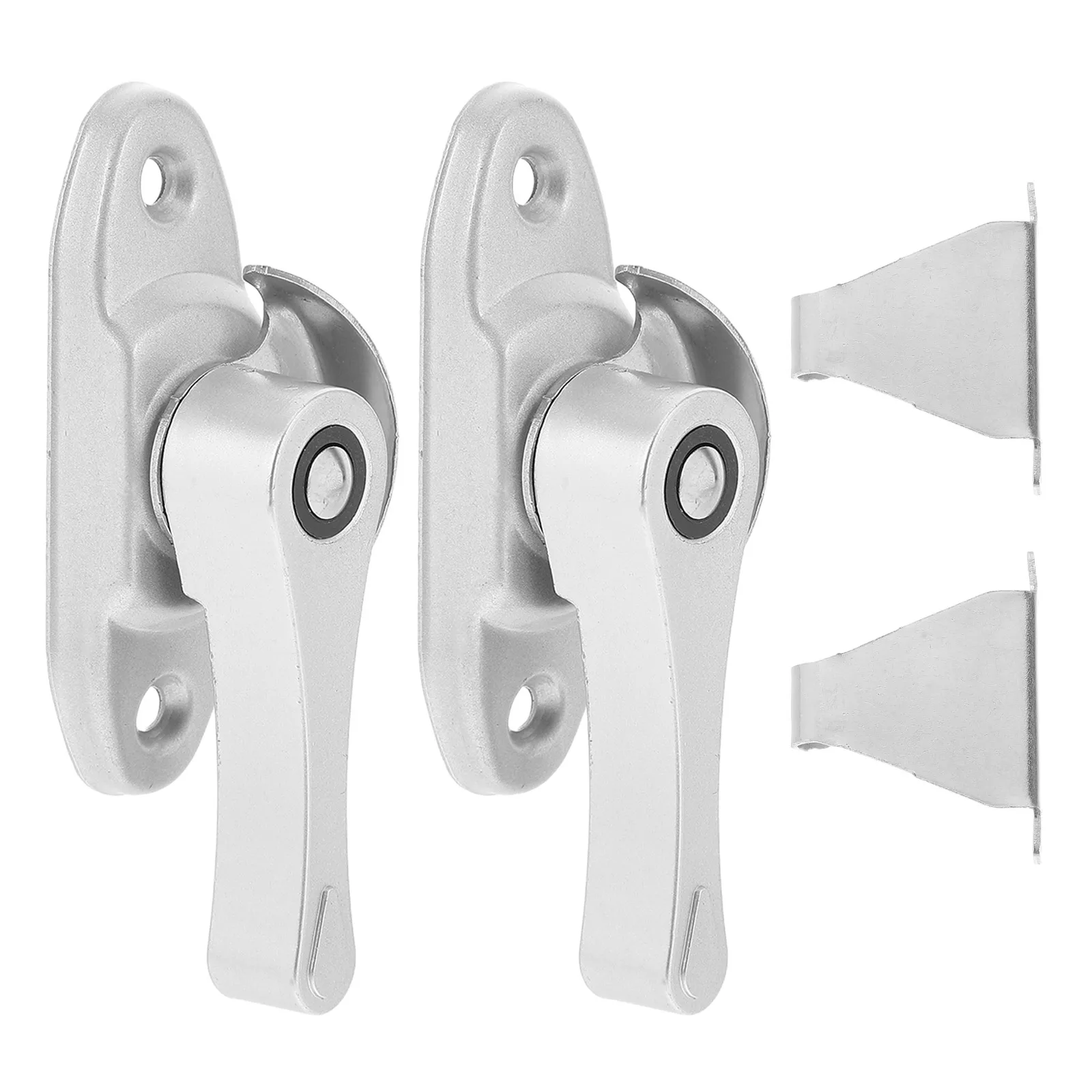 

2 set Half Moon For Sliding Windows Doors Universal Stainless Steel Crescent Sash Lock Safety Window Child Lock Door Security