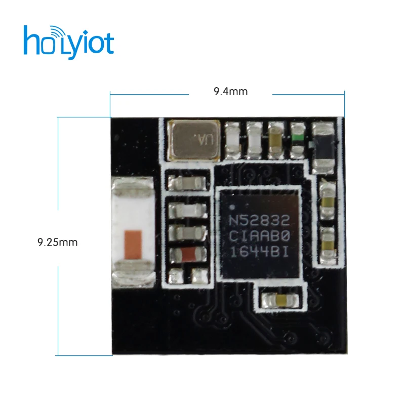 Holyiot NRF52832 WL-CSP Bluetooth Low Energy Module BLE 5.0 Wireless Automation Modules for Bluetooth Mesh FCC , IOT BLE Modules