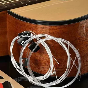 EJ27N Nylon guitar strings Classic guitar ropes Bathed the silver wrap nucleus of light nylon nylon acute normal tension 10 main sales guitar rope nylon - №3