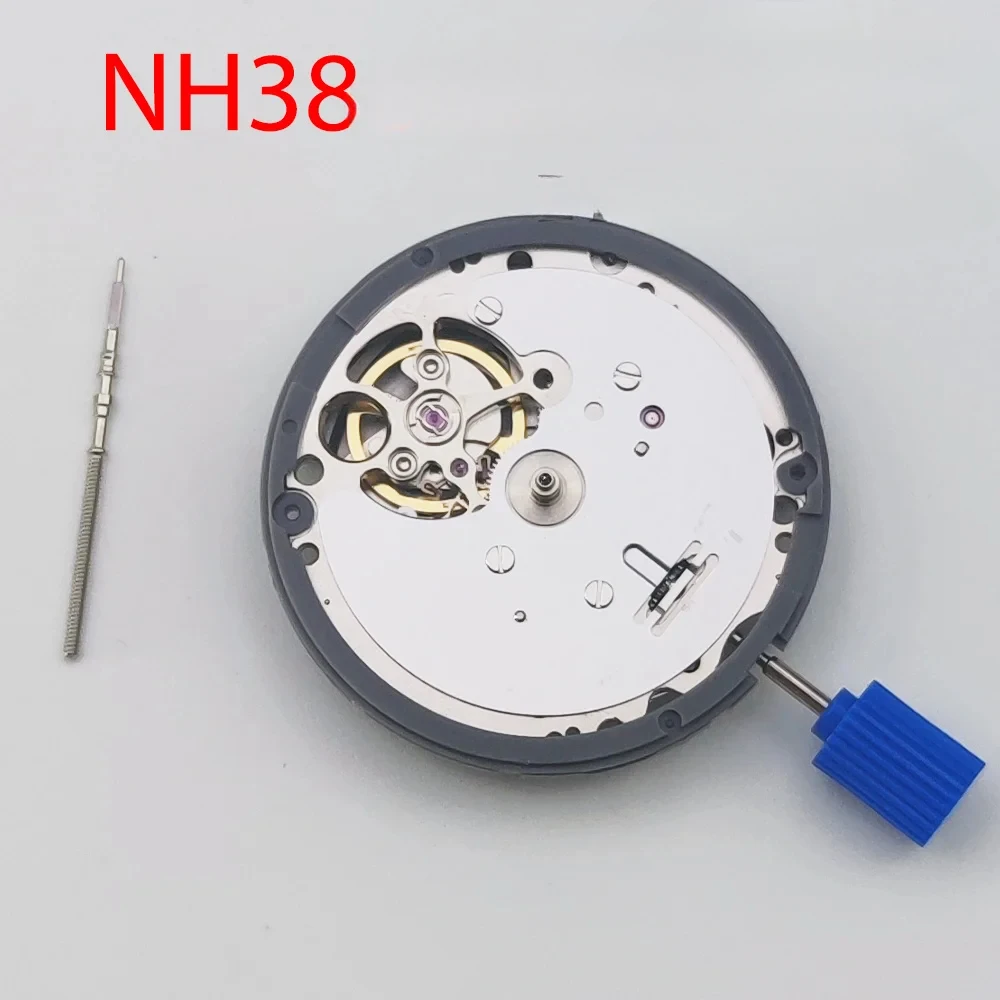 Movimiento NH38 Serie Mod Piezas automáticas de alta precisión Vinte y cuatro joyas Movimiento NH38
