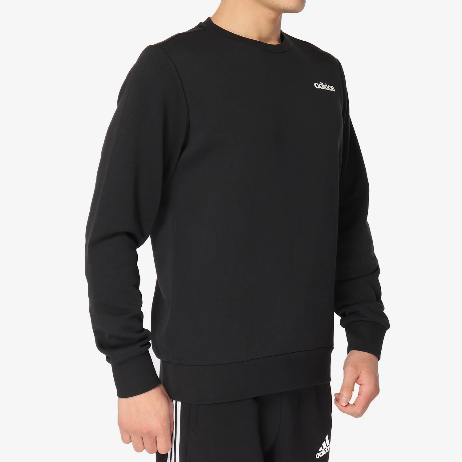 Adidas genuine Spring New Men's Classic Simple Sweatshirt DU0395