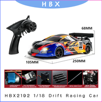 HBX 2192 2193 2195 1/18 Scale 4WD Electric RC Car, Ready to Run Drift Racing Vehicle with Transmitter for Kids Adults