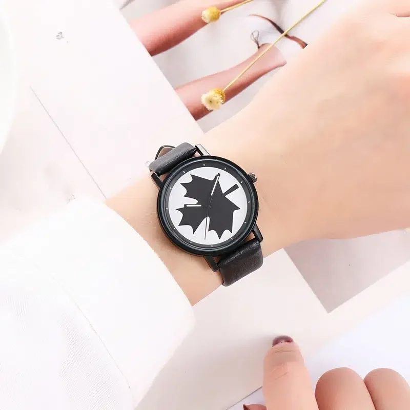 Fashion Ladies Leather Bracelet Quartz Watch Fancy Women Watches Jewelry Sophisticated And Stylish Women Watch