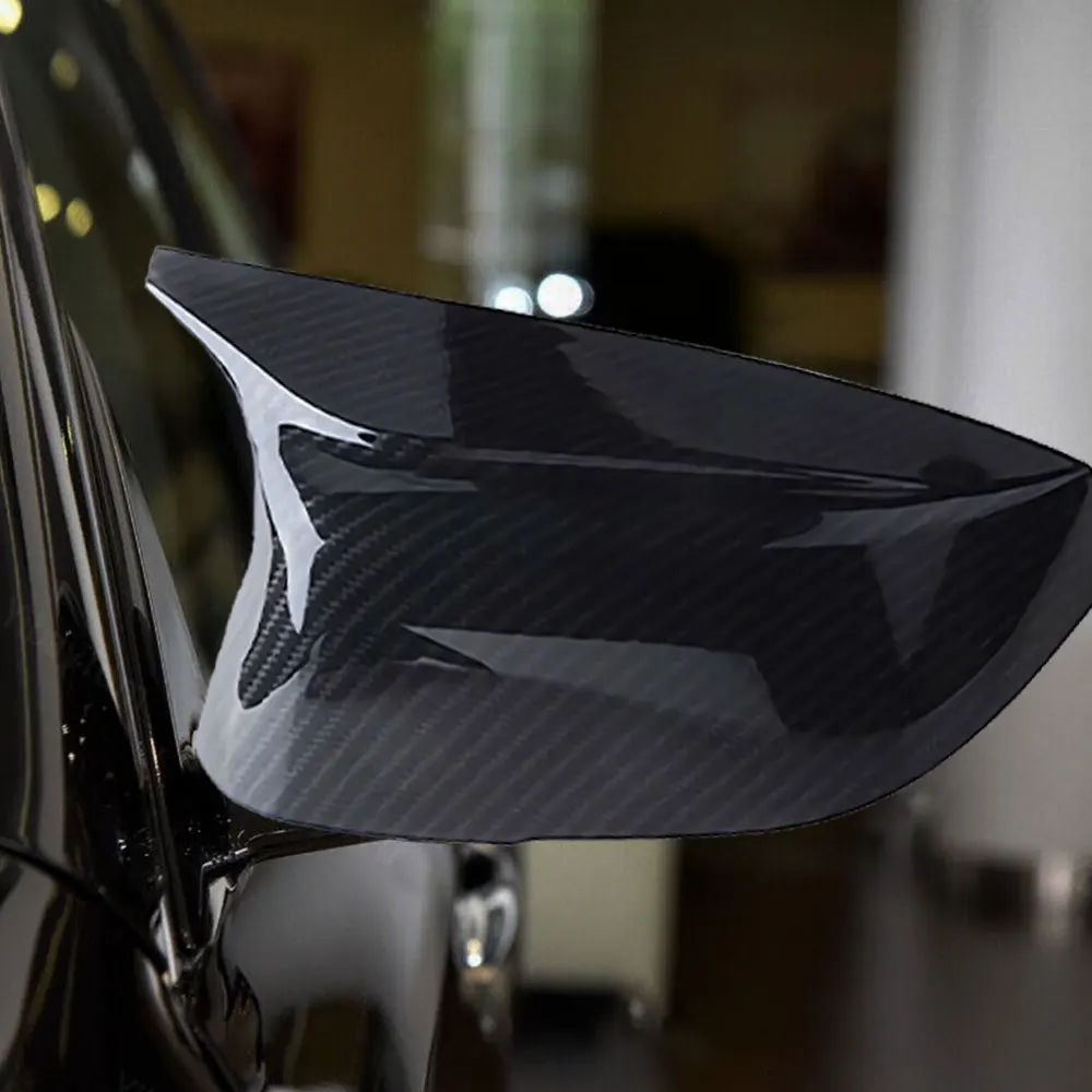 

Rhyming Rearview Mirror Cover Side Mirror Caps Horn Style Fit For Fit For Infiniti QX30 Q50S Q50 Q60 Q70 2014 - 2021