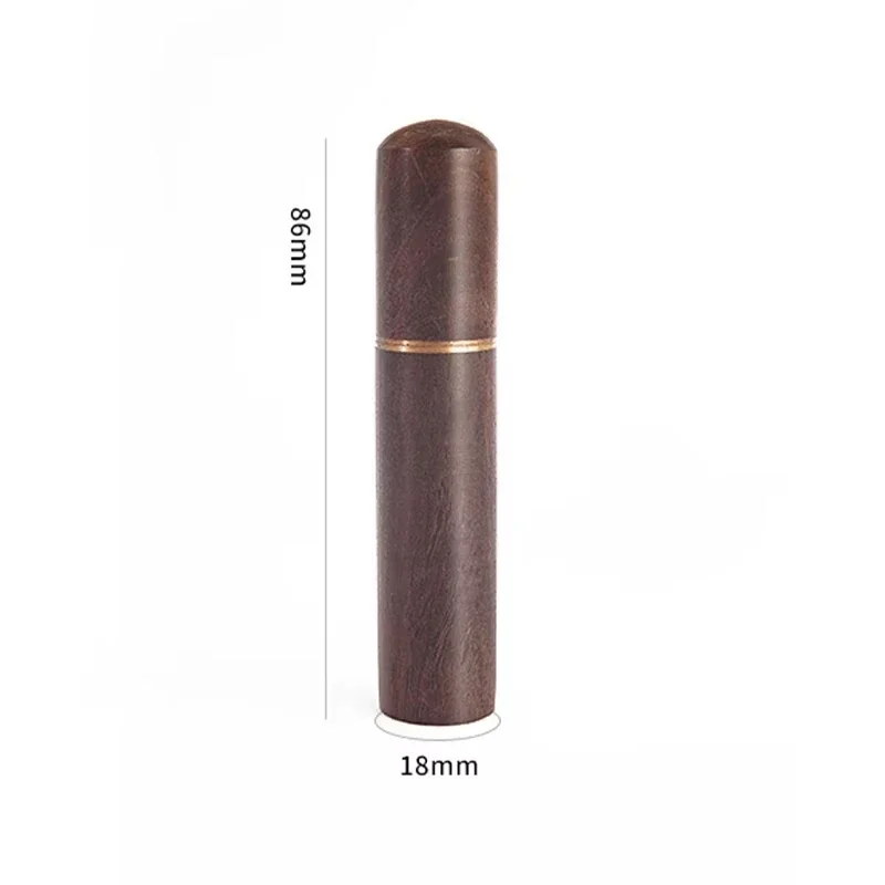 6-Needle Espresso Powder Blender Wooden Handle Coffee Tamping Needle Stainless Steel Distributor Wdt Tools Barista Accessories