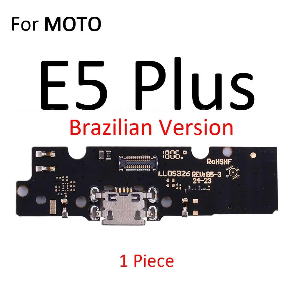 Charger USB Dock Charging Dock Port Board Flex Cable For Motorola Moto E4 E5 E6 E7 Play Go Plus E6s Global E6i E7i Power