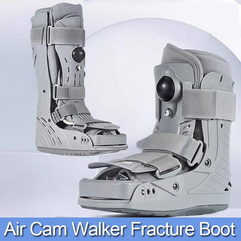 Adjustable Air Cam Walker Boot-Medical Orthopaedic Fracture Boot-Ankle Sprain Walker Brace-Universal Left/Right Foot