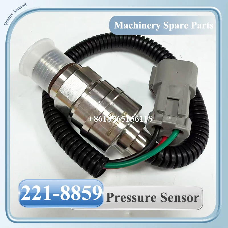 Excavator Parts E320C E320B E320D Hydraulic Pump Sensor 221-8859 2218859 High Pressure Sensor Pressure Switch