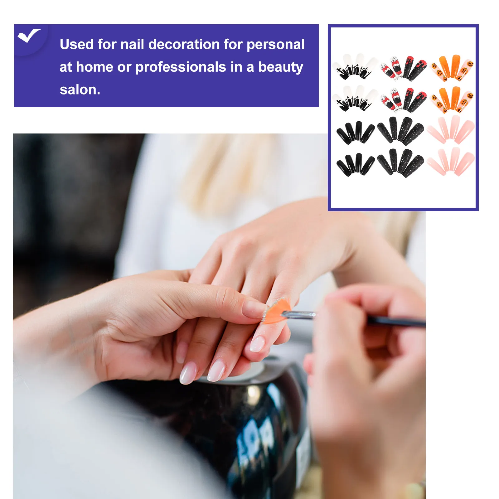 

full cover false nails fake false nail false nail tip fake nail tip Halloween false nails