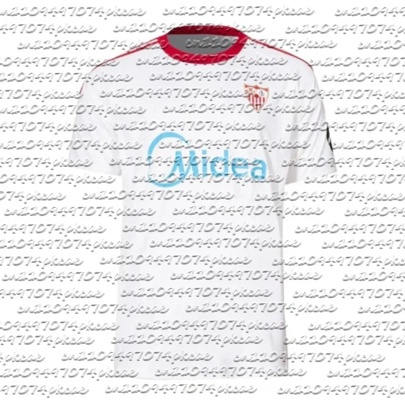 Nueva Camiseta de Fútbol del Sevilla 2025-26, Equipación Local, para Hombre, Adulto, de Secado Rápido y Transpirable, para Aficionados al Fútbol