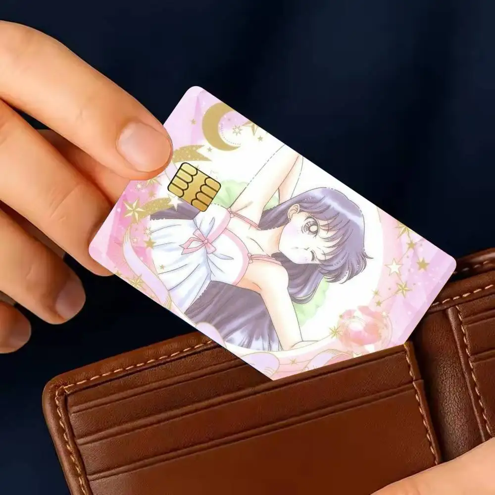CUTE R-Rei Hino Sailor Mars Sticker Film Tape Skin for Credit Card Debit Card Waterproof