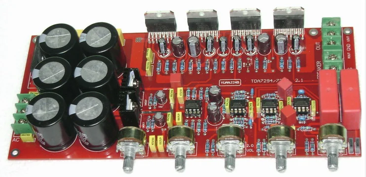 

TDA7294 2.1 Power Amplifier Board 2X80W+160W Subwoofer