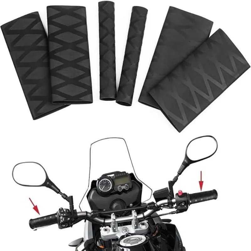 Non-slip Heat Shrink Wraps Tubing Fishing Rod Bicycle Handle  Sleeves Insulation Waterproof Racket Handle Grip Tube Repair Tool