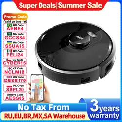 Robot vacuum cleaner ABIR X8, Smart Home Appliance,TOF Wisdom, Zone Sweeping, Restricted Area Mapping , UV Cleaning ,Carpet Wash