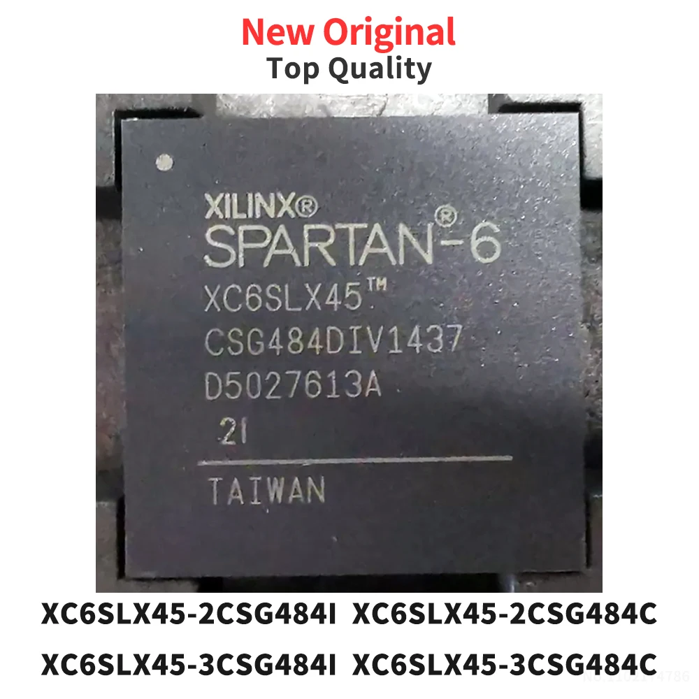 (1 Piece) XC6SLX45-2CSG484I XC6SLX45-2CSG484C XC6SLX45-3CSG484I XC6SLX45-3CSG484C BGA-484 Progammable Chip XC6SLX45 CSG484