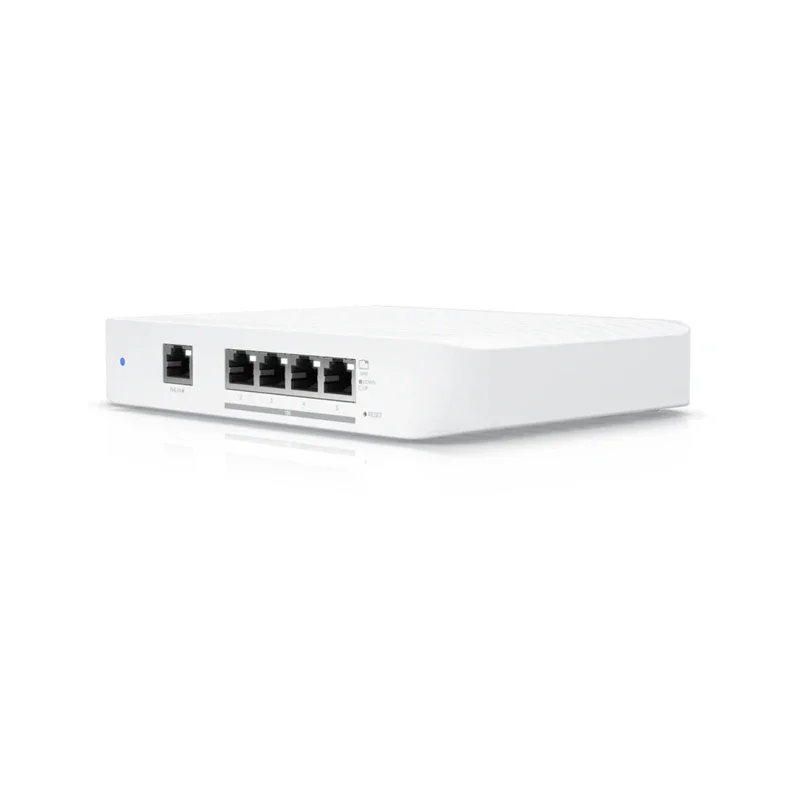 UBIQUITI USW-Flex-XG Switch Flex XG, Layer 2 Switch 4x10GbE RJ45 Ports 1x1GbE, PoE+ RJ45 Input, Fully Managed UniFi Network