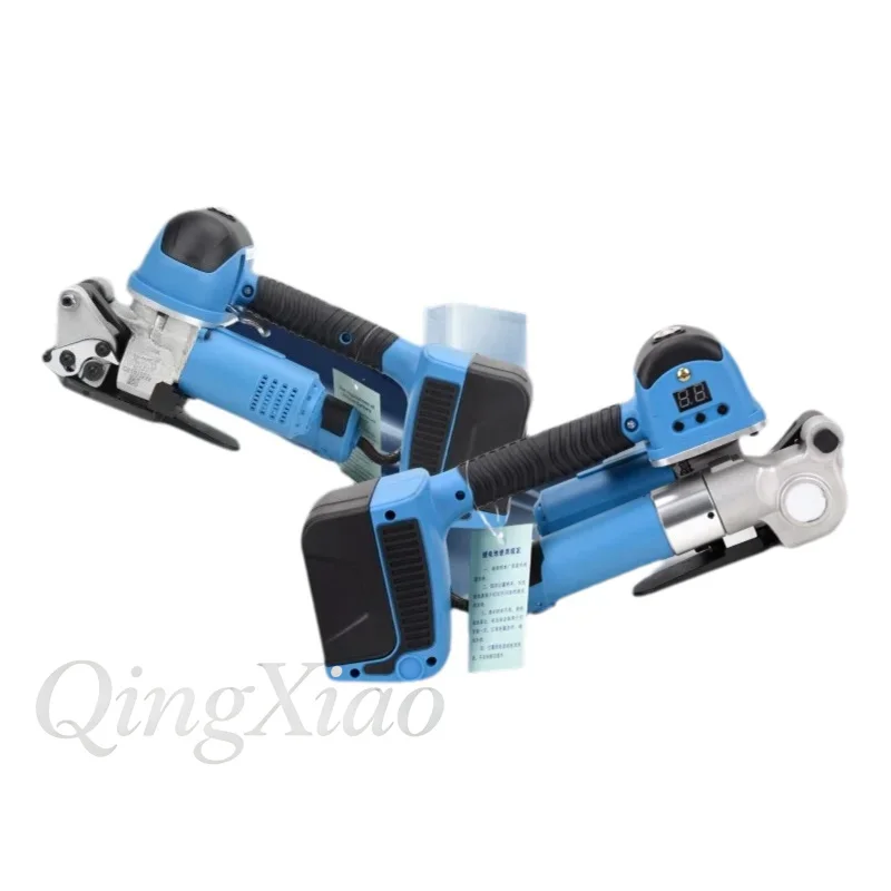 Handheld Electric Strapping Machine with High Tensile Strength and Integrated Strapping and Tightening for PET Straps