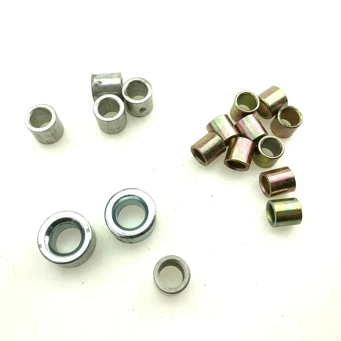 3pcs for GN125 Gn250 Off-road Motorcycle Front and Rear Axle Middle Shaft Sleeve Half Axle Cylinder Column Cylinder Body Screw